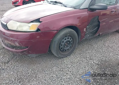 2003 Saturn Ion 2 z USA, uszkodzony, nr VIN 1G8AJ52F93Z103363
